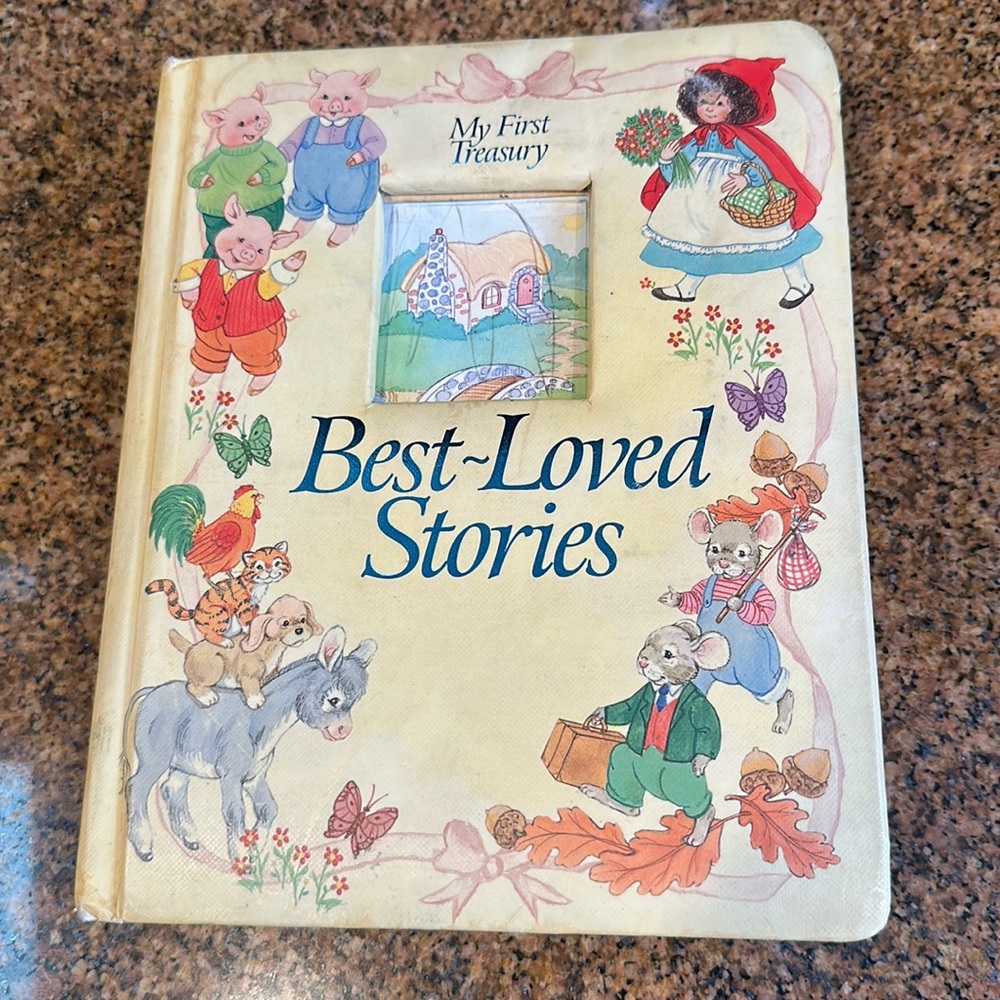 Best Loved story book of 4 classics. Vibrant illustrations. Thick bound pages.